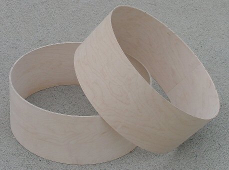24" X 16" 8 Ply Bass Drum with Bearing Edge
